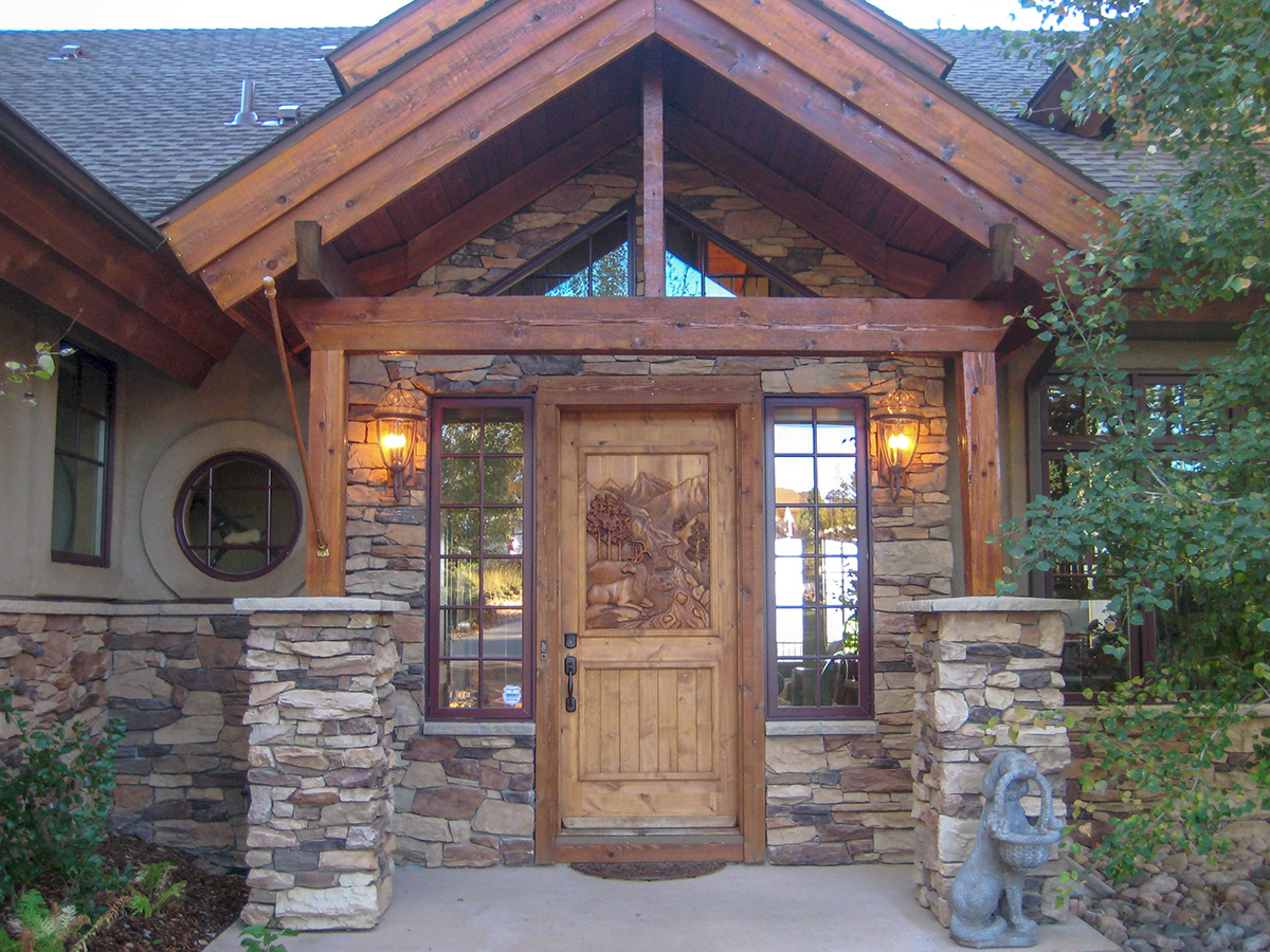 Custom Front Door Castle Pines